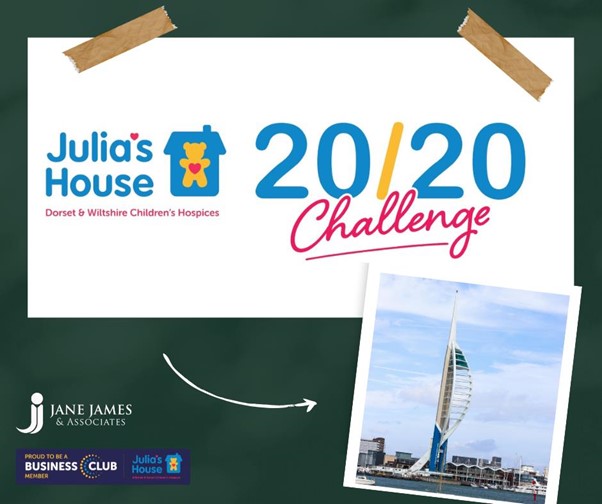 The Spinnaker Tower Challenge! Help JJ&A raise money for Julia’s House. 